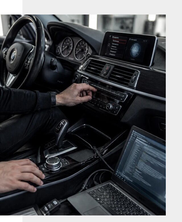 Русификация автомобилей BMW с адаптацией меню и функций в Петергофе