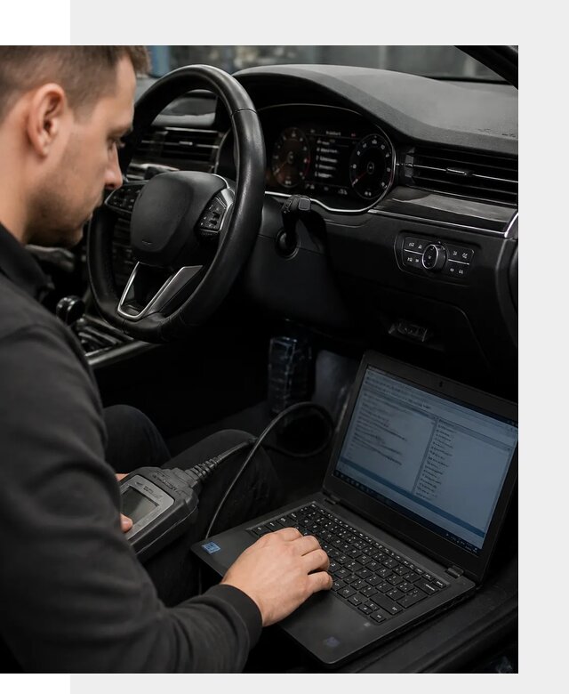 Русификация приборной панели VAG автомобилей в Петергофе