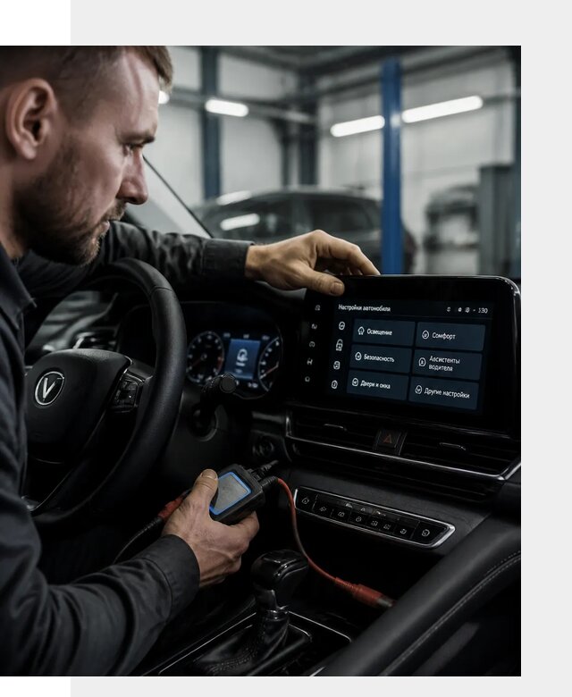 Русификация Changan CS55 и мультимедиа под ключ в Петергофе