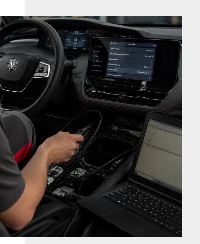 Русификация автомобиля Changan UNI-K под ключ в Петергофе