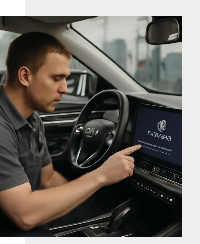 Установка приложений Changan и сервисов в авто в Петергофе