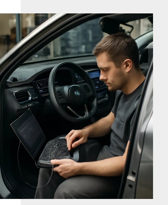 Русификация автомобилей GAC с адаптацией меню в Петергофе