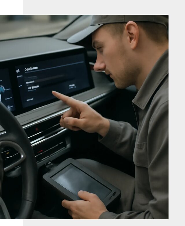 Русификация приборной панели автомобиля Voyah в Петергофе