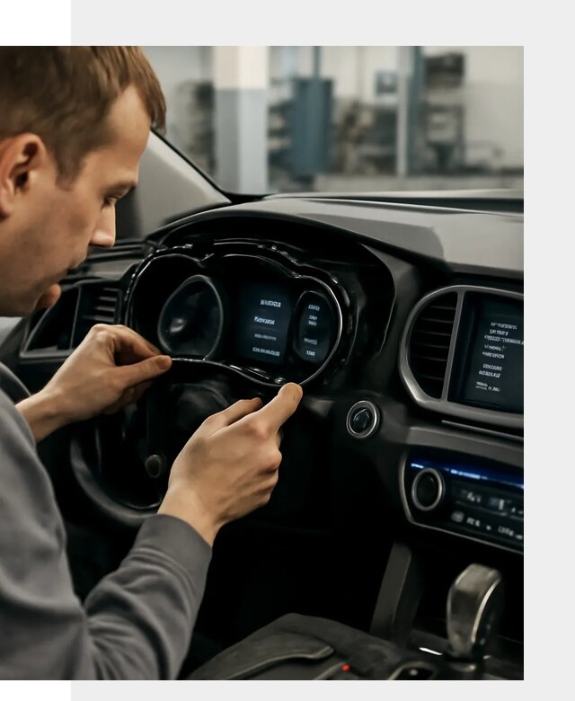 Русификация приборной панели автомобилей Hyundai в Петергофе