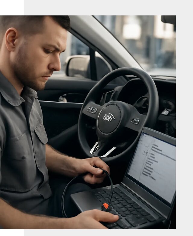 Русификация приборной панели Kia для автомобилей в Петергофе
