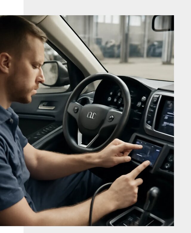 Русификация автомобилей SsangYong под ключ в Петергофе