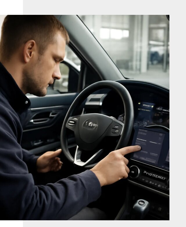 Русификация SsangYong Korando в Петергофе под ключ для авто