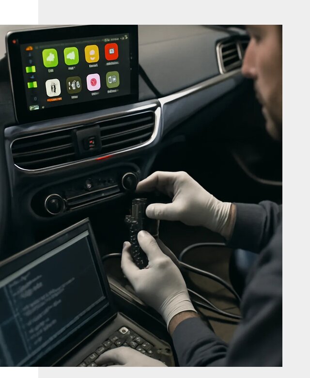 Активация Apple CarPlay в Петергофе для штатной мультимедиа