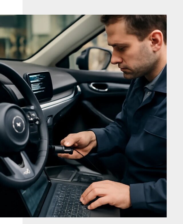 Русификация приборной панели автомобилей Mazda в Петергофе