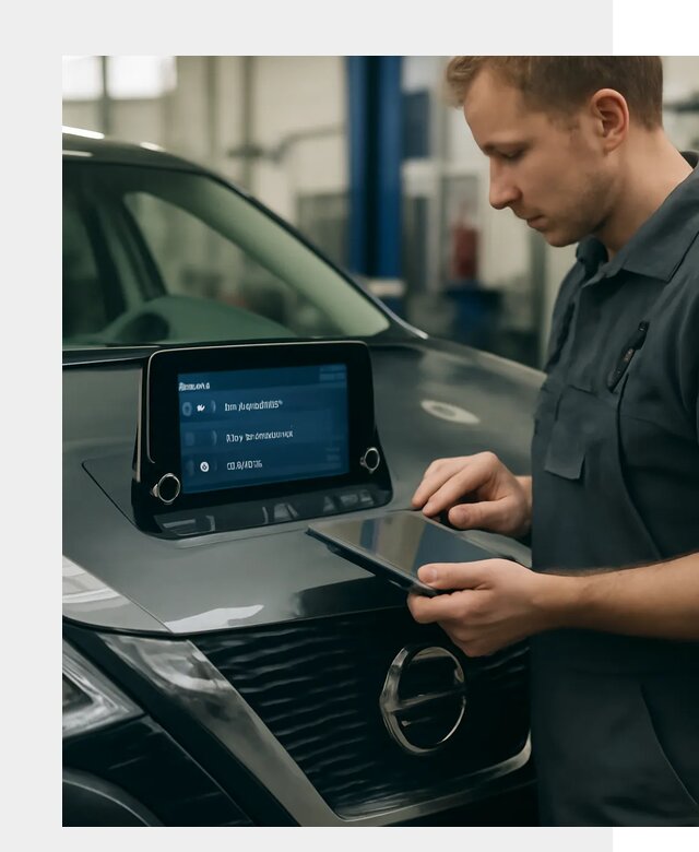 Русификация мультимедиа Nissan в Петергофе от 6800 р. | ФастМобиль-Птф