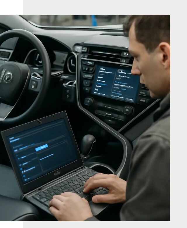 Русификация Toyota Camry 80 для мультимедиа в Петергофе