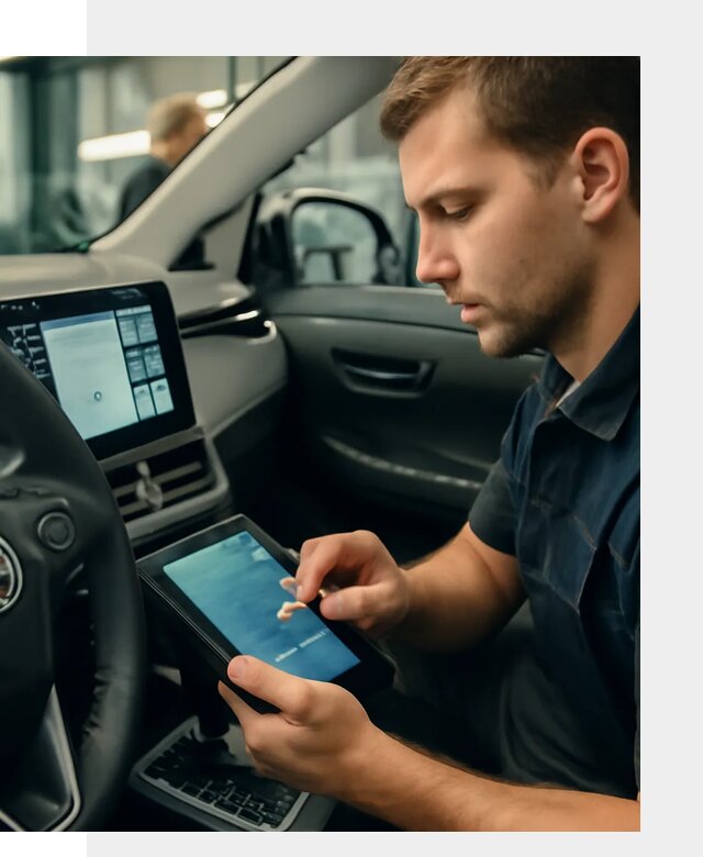 Установка приложений Toyota на мультимедиа в Петергофе
